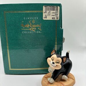 WDCC Disney Pinocchio Say Hello to Figaro 1996 Donald Hat Box